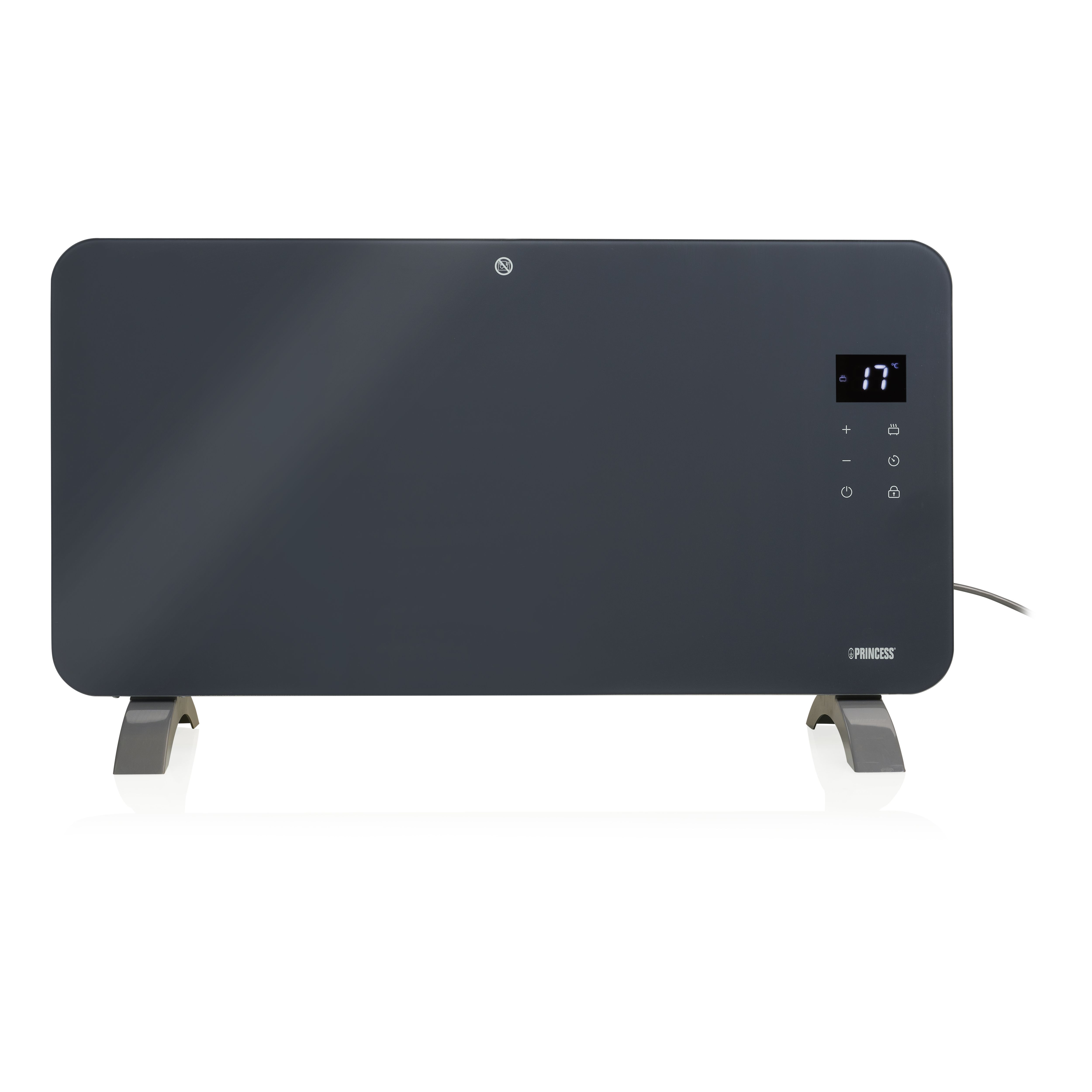 Princess Electric 1500W Grey Smart Panel heater | DIY at Bu0026Q