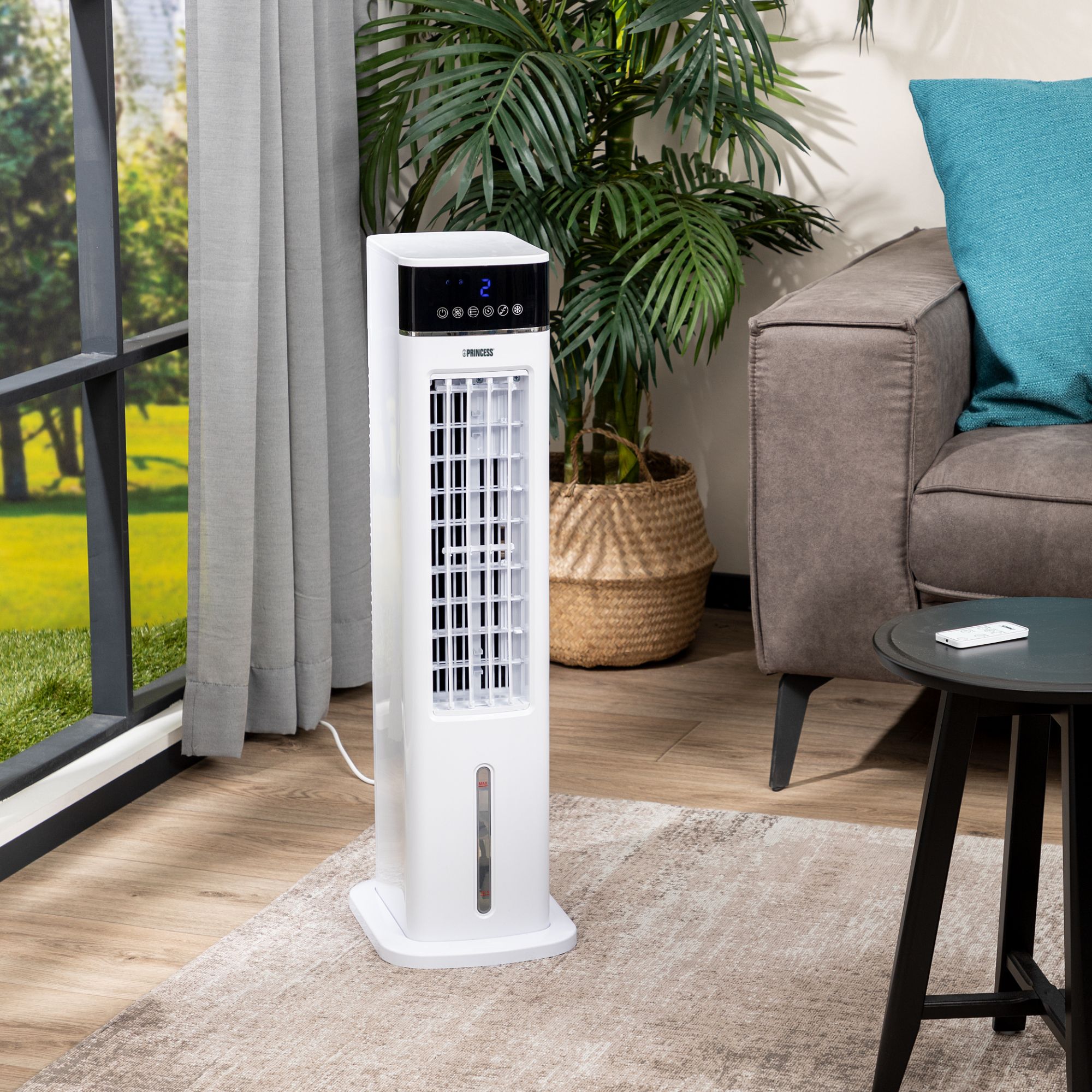 Princess Smart White Remote controlled Air cooler