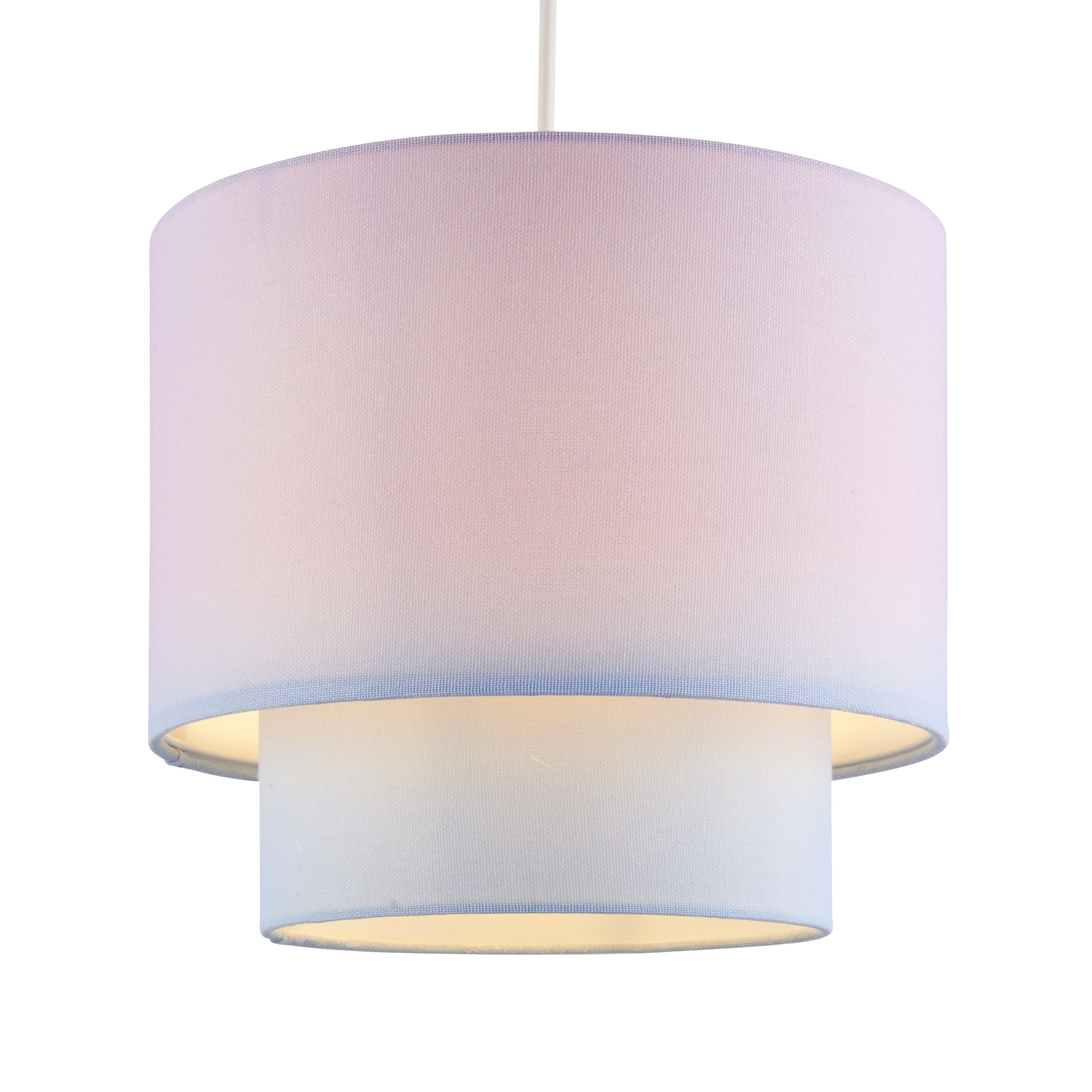 Printed Pink Ombre Light shade (D)25cm