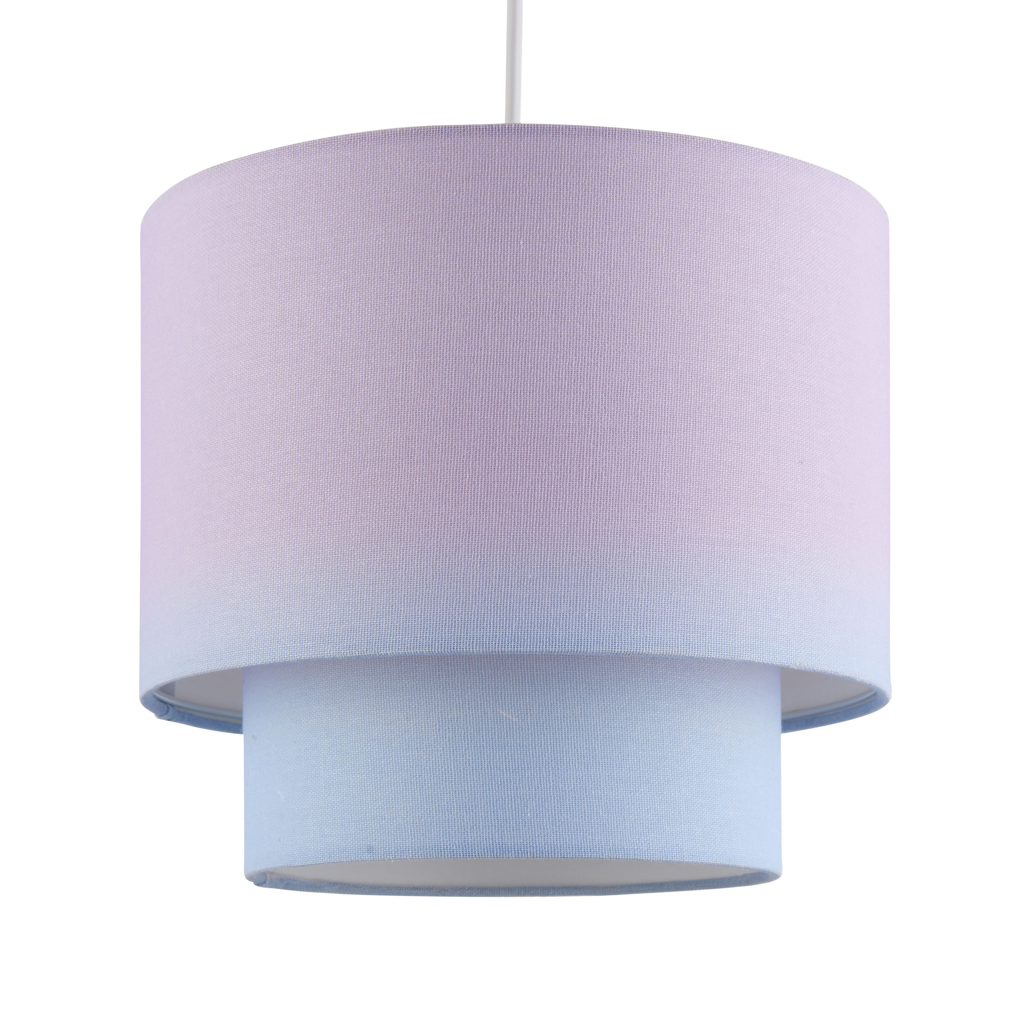 Printed Pink Ombre Light shade (D)25cm