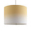Printed Yellow Ombre Light shade (D)25cm