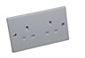 Pro Power White 13A Unswitched socket