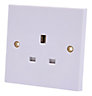 Pro Power White 13A Unswitched socket