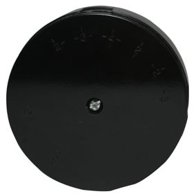 Propower Black 20A 4 way Junction box 80mm