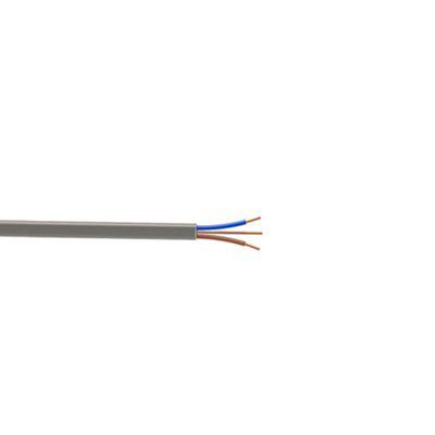 Prysmian Grey 2-core Cable 4mm² x 5m