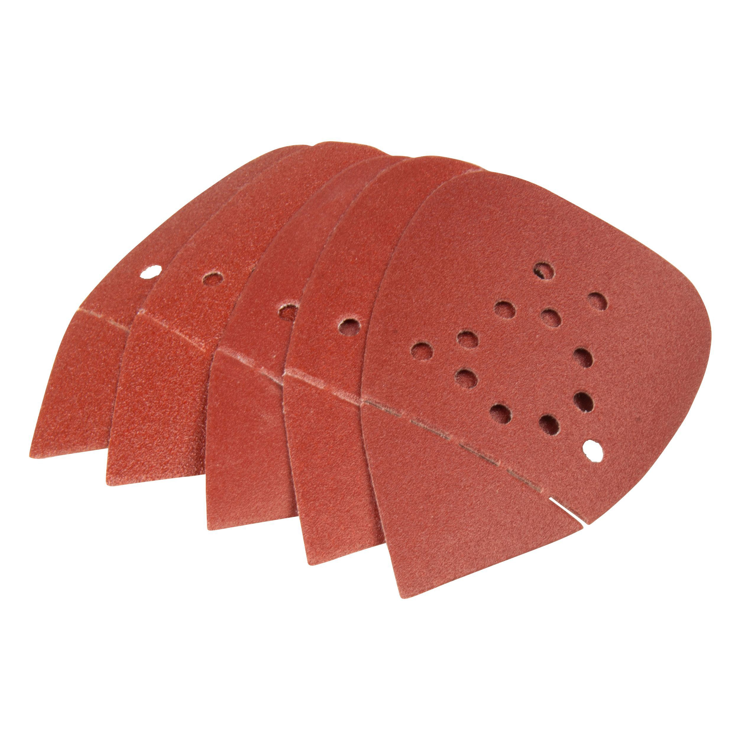 PTX 280-400 grit Sanding sheet (L)135mm (W)95mm, Pack of 5
