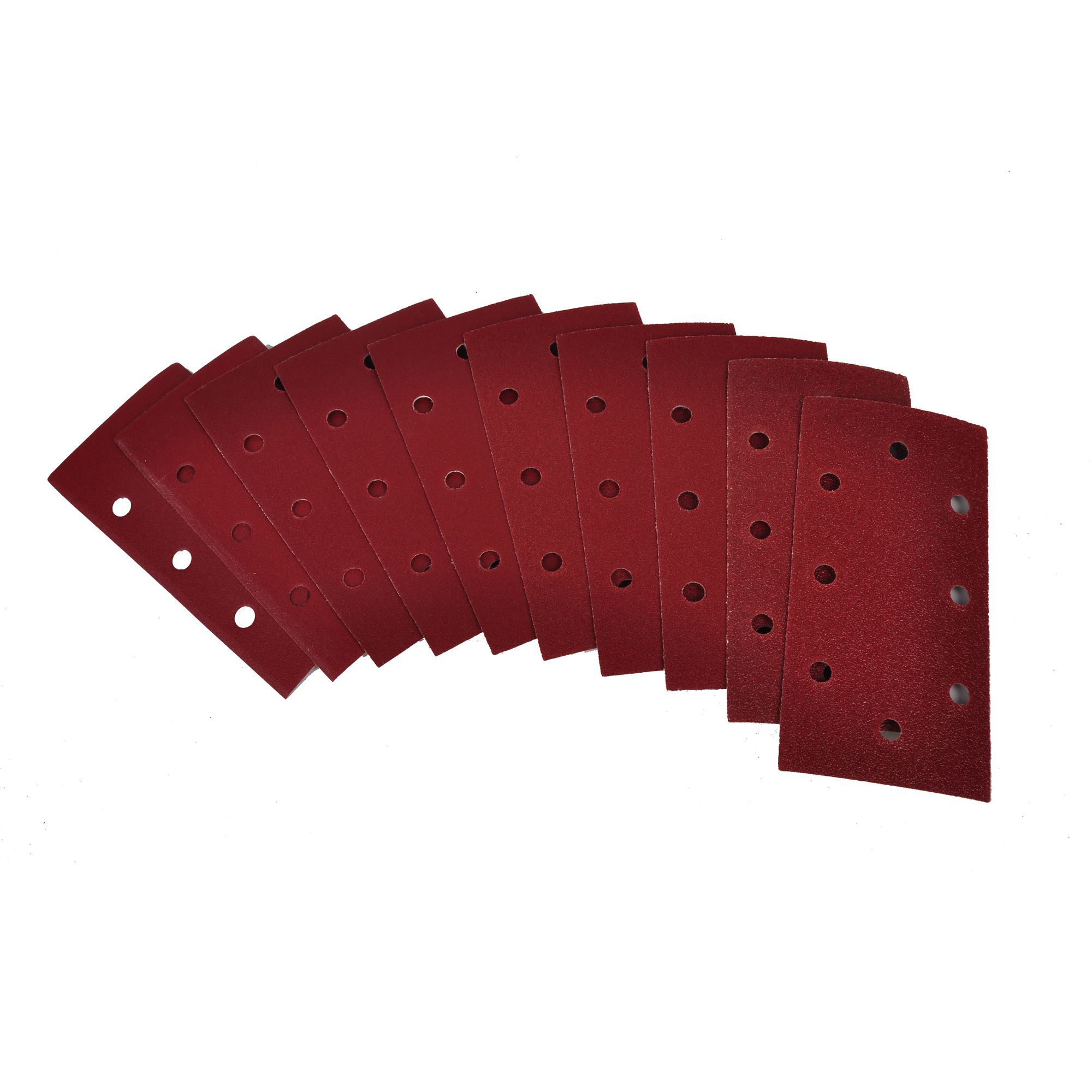 PTX 280-400 grit Sanding sheet (L)185mm (W)93mm, Pack of 10