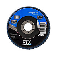 PTX 40 grit Flap disc (Dia)115mm