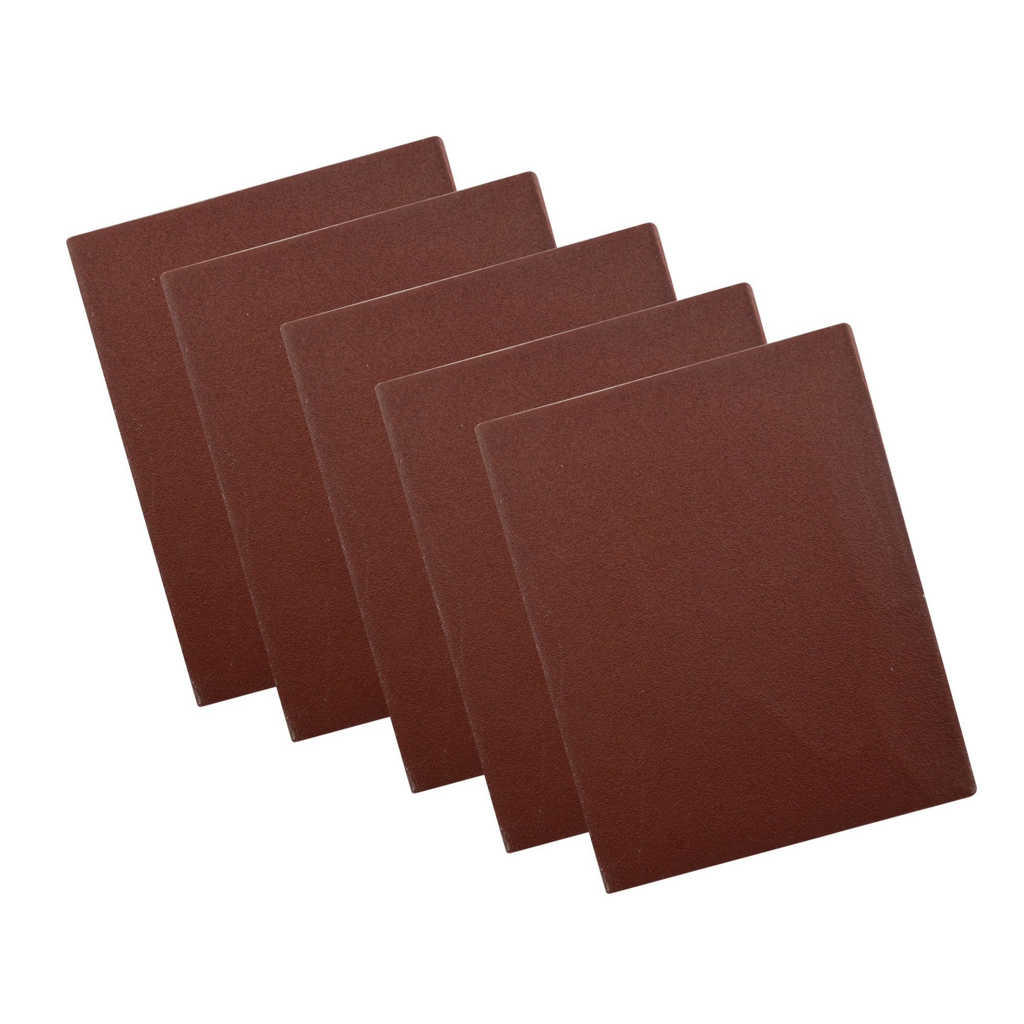 PTX 80 grit Sanding sheet (L)145mm (W)115mm, Pack of 5