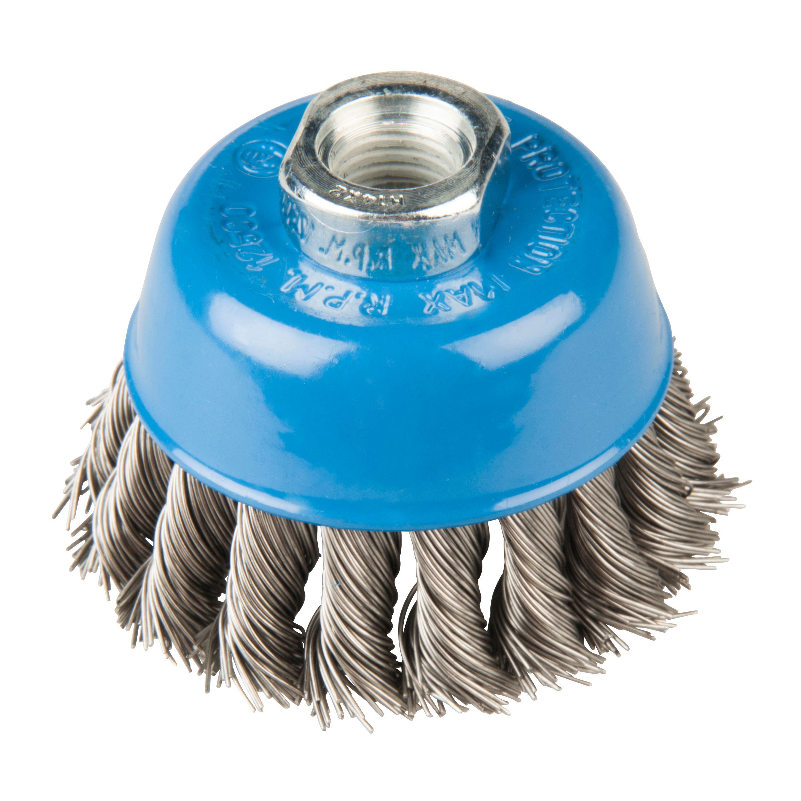 PTX Knotted Multi-tool wire brush (Dia)75mm