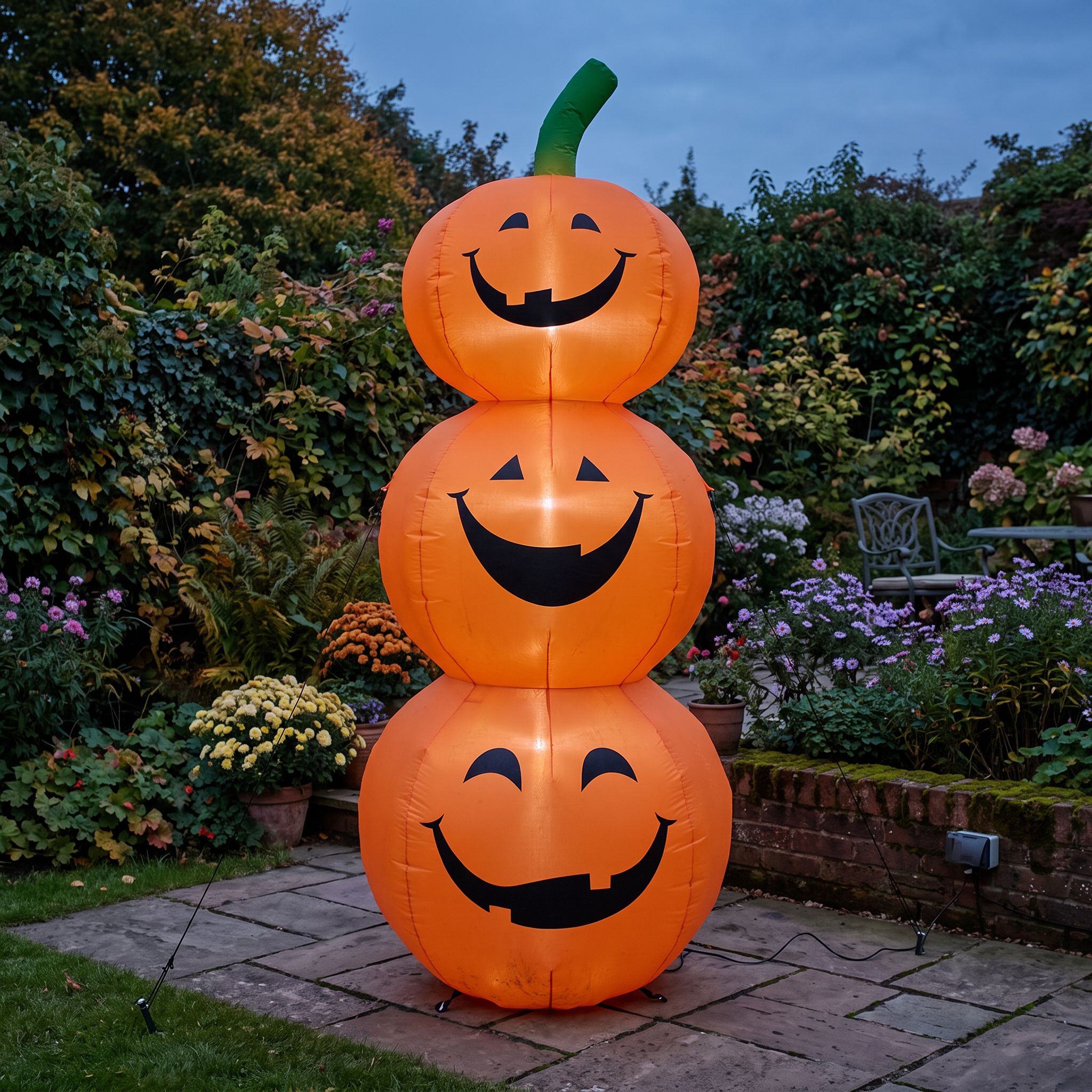 Pumpkin Inflatable Silhouette, (H) 2500mm