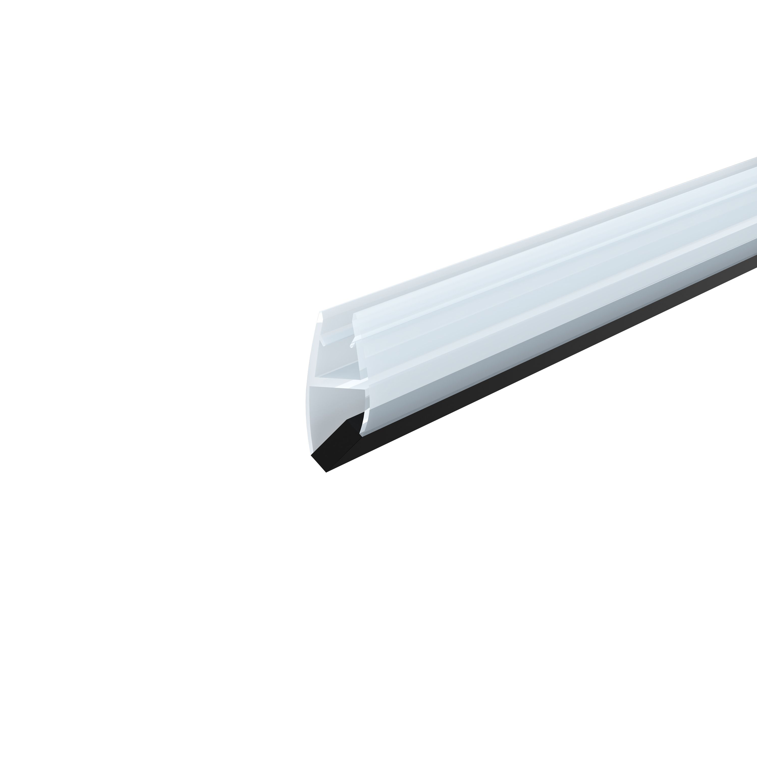 PVC Shower seal for Enclosures (L)1900mm