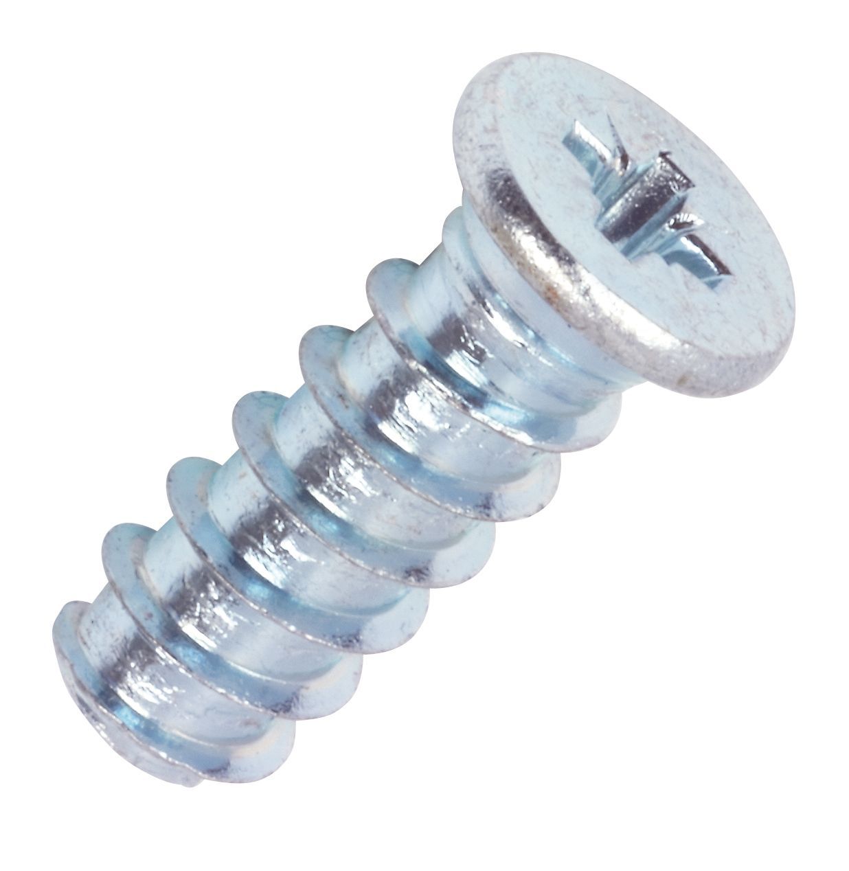 PZ Zinc-plated Hinge screw (Dia)6mm (L)16mm, Pack of 100