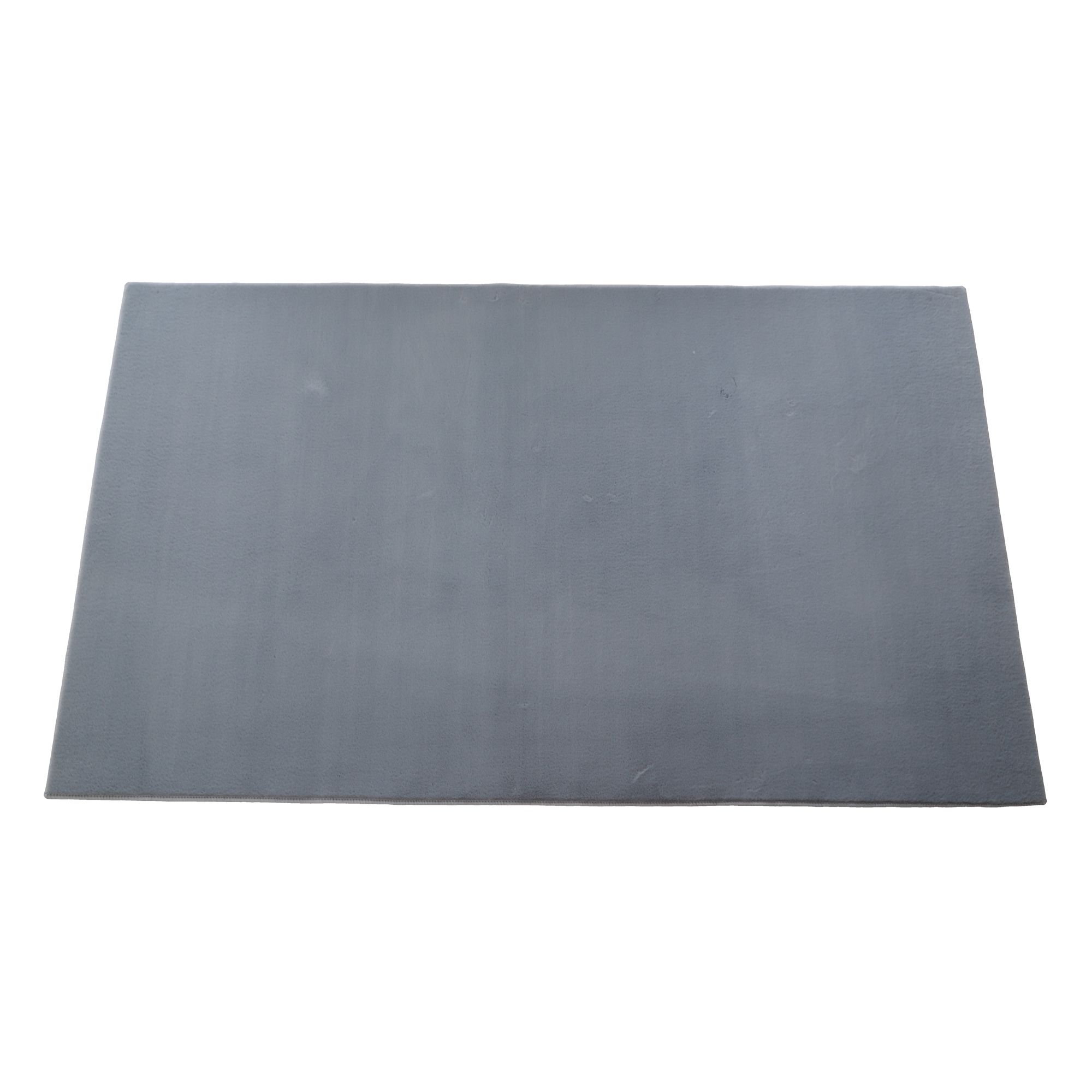 Qara Quarry Plain Medium Rug, (L)150cm x (W)90cm
