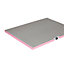 Qboard Pink Bath panel (H)85cm (W)60cm