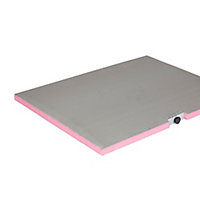 Qboard Pink Bath panel (W)600mm