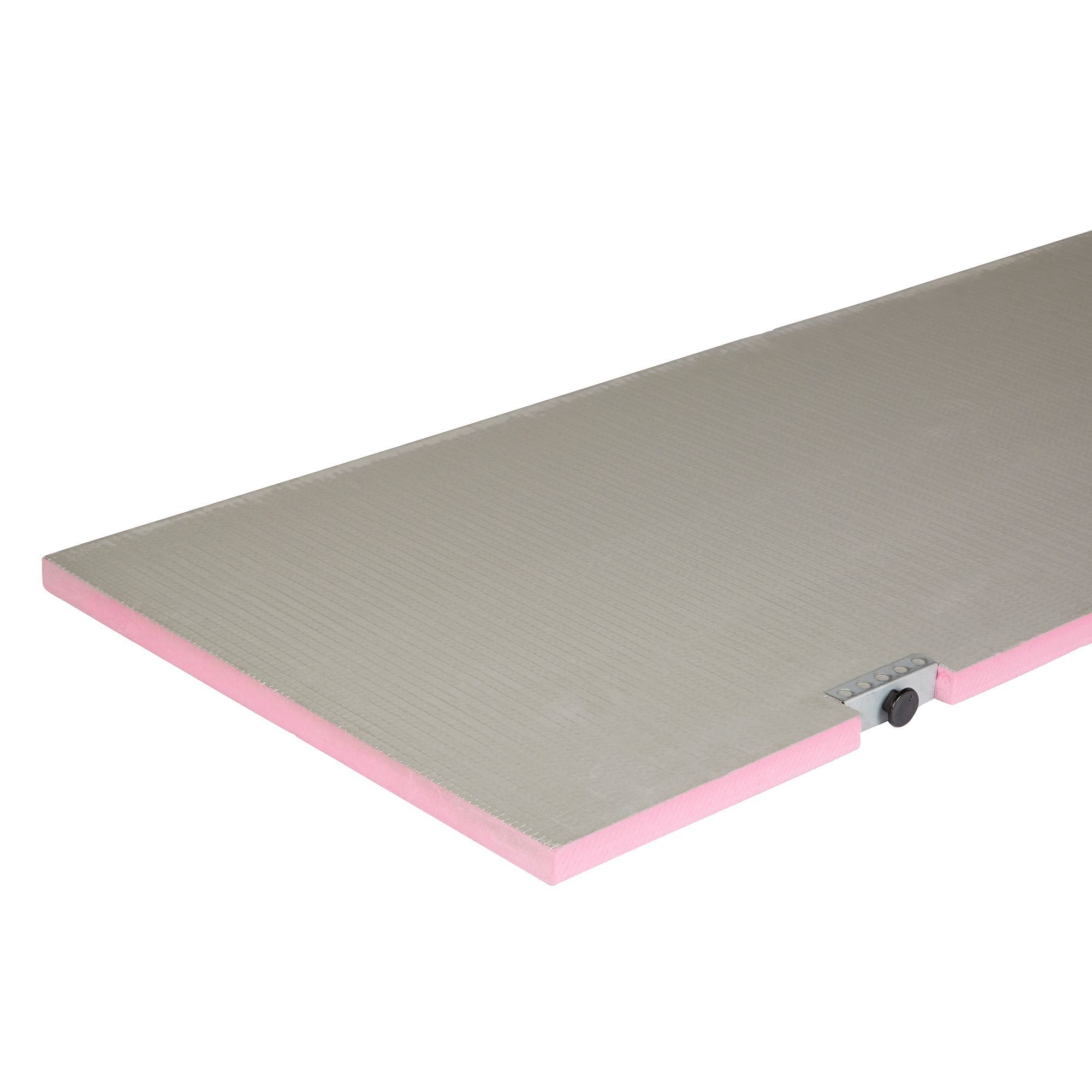 Qboard Pink Right-handed Bath panel (H)85cm (W)60cm | DIY at B&Q