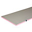 Qboard Pink Right-handed Bath panel (W)600mm