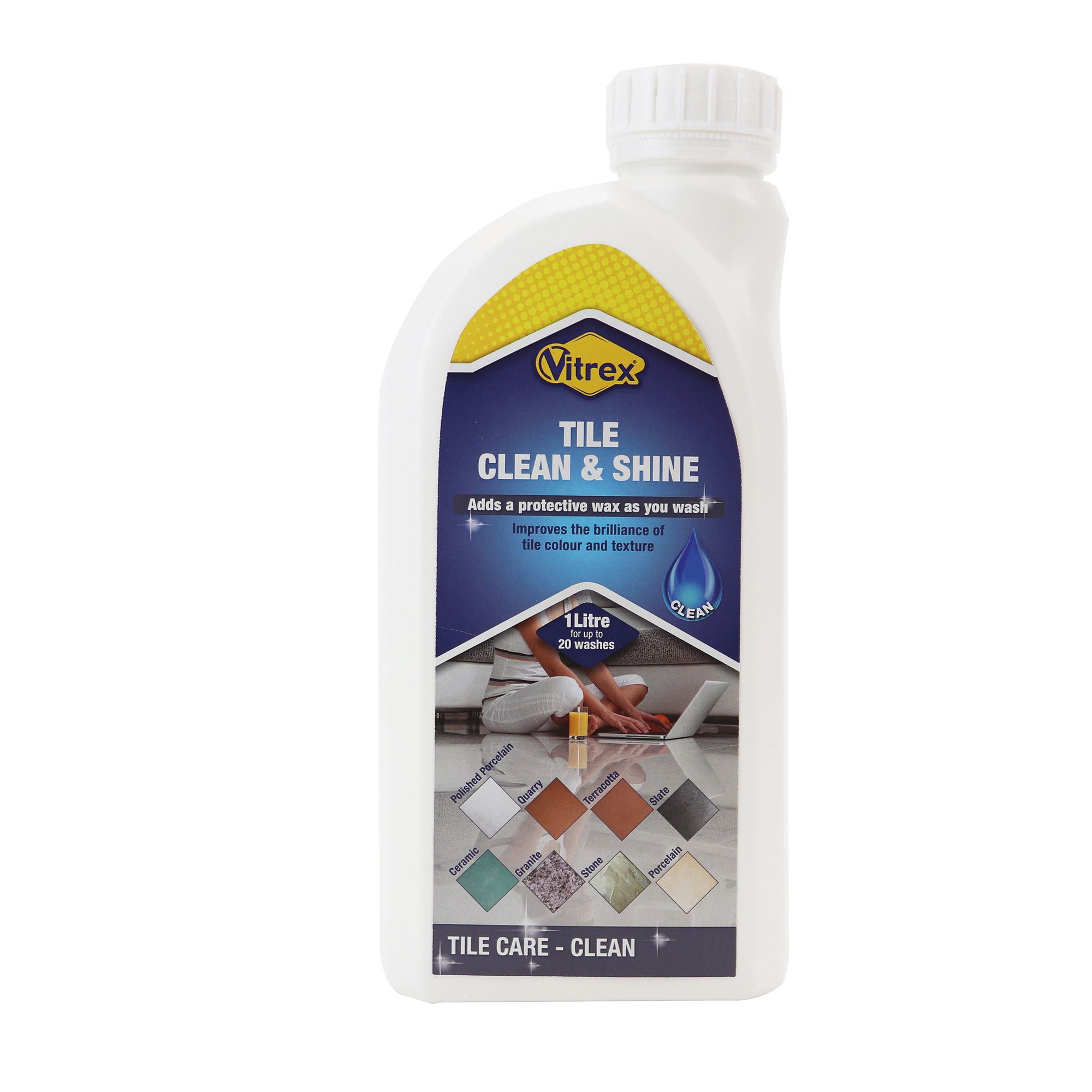 QEP Clean & Shine Tile Cleaner, 1L