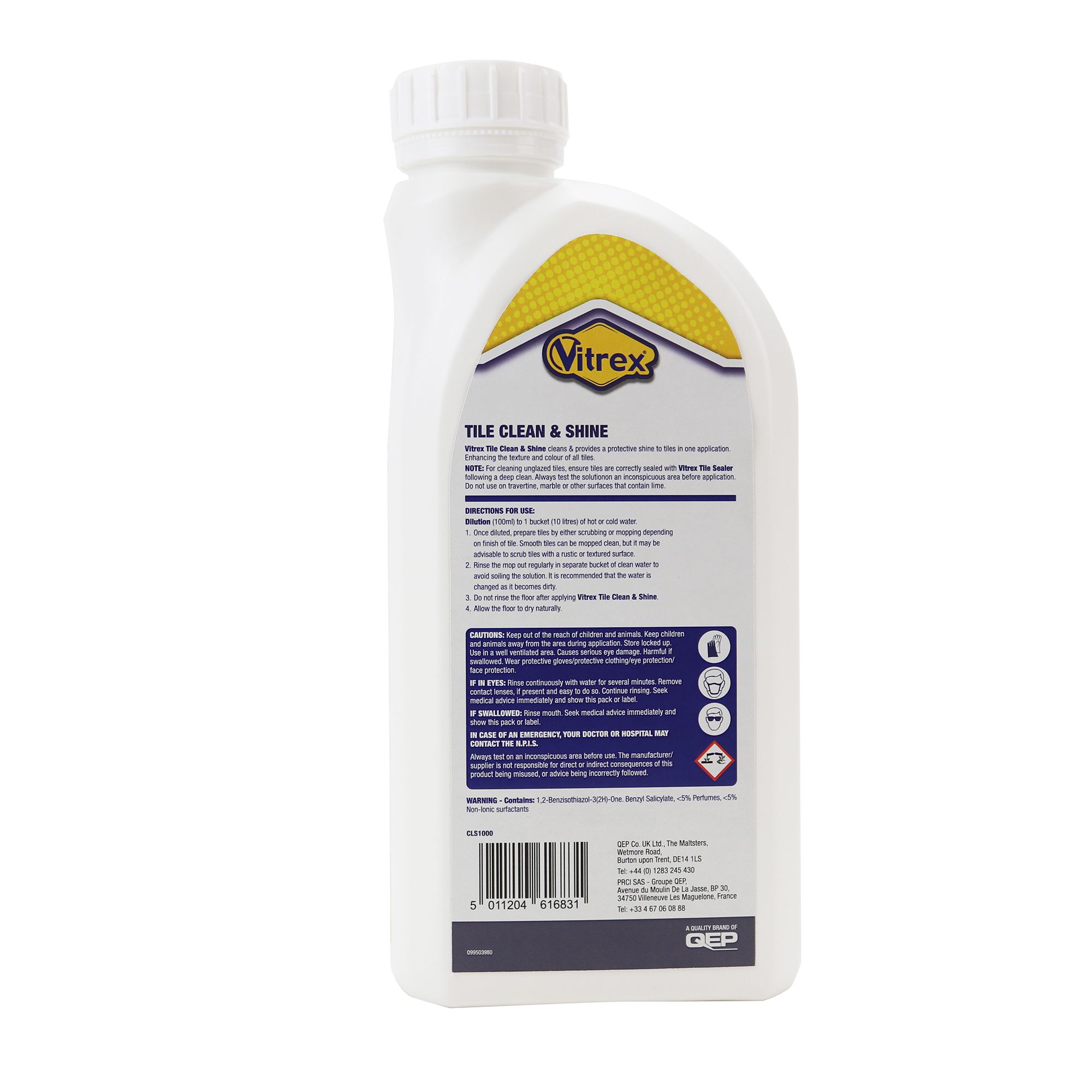 QEP Clean & Shine Tile Cleaner, 1L
