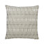 Quartz Geometric Light grey Cushion (L)45cm x (W)45cm