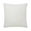 Quartz Light grey Geometric Indoor Cushion (L)45cm x (W)45cm