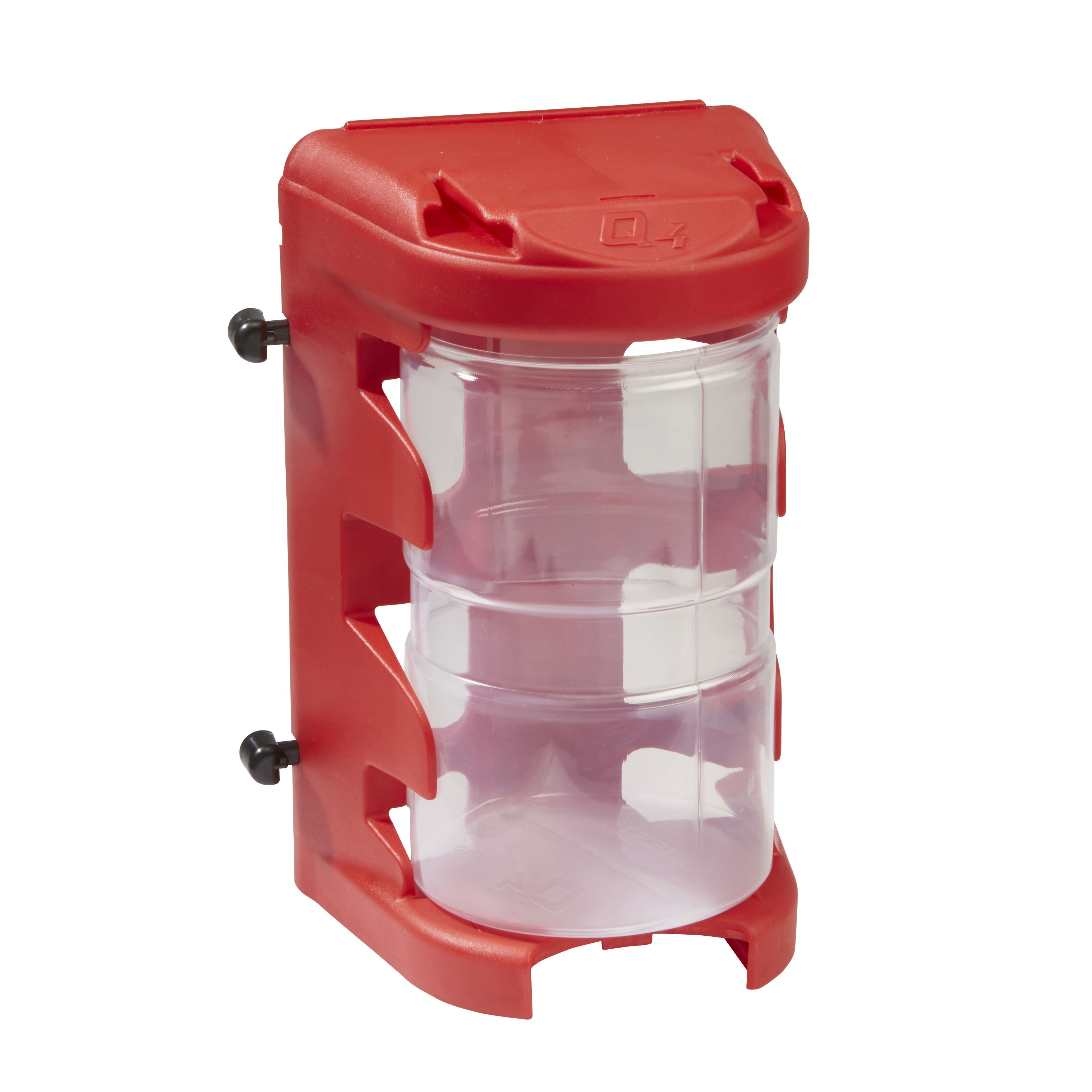 QuestSystem Red Large Organiser bin