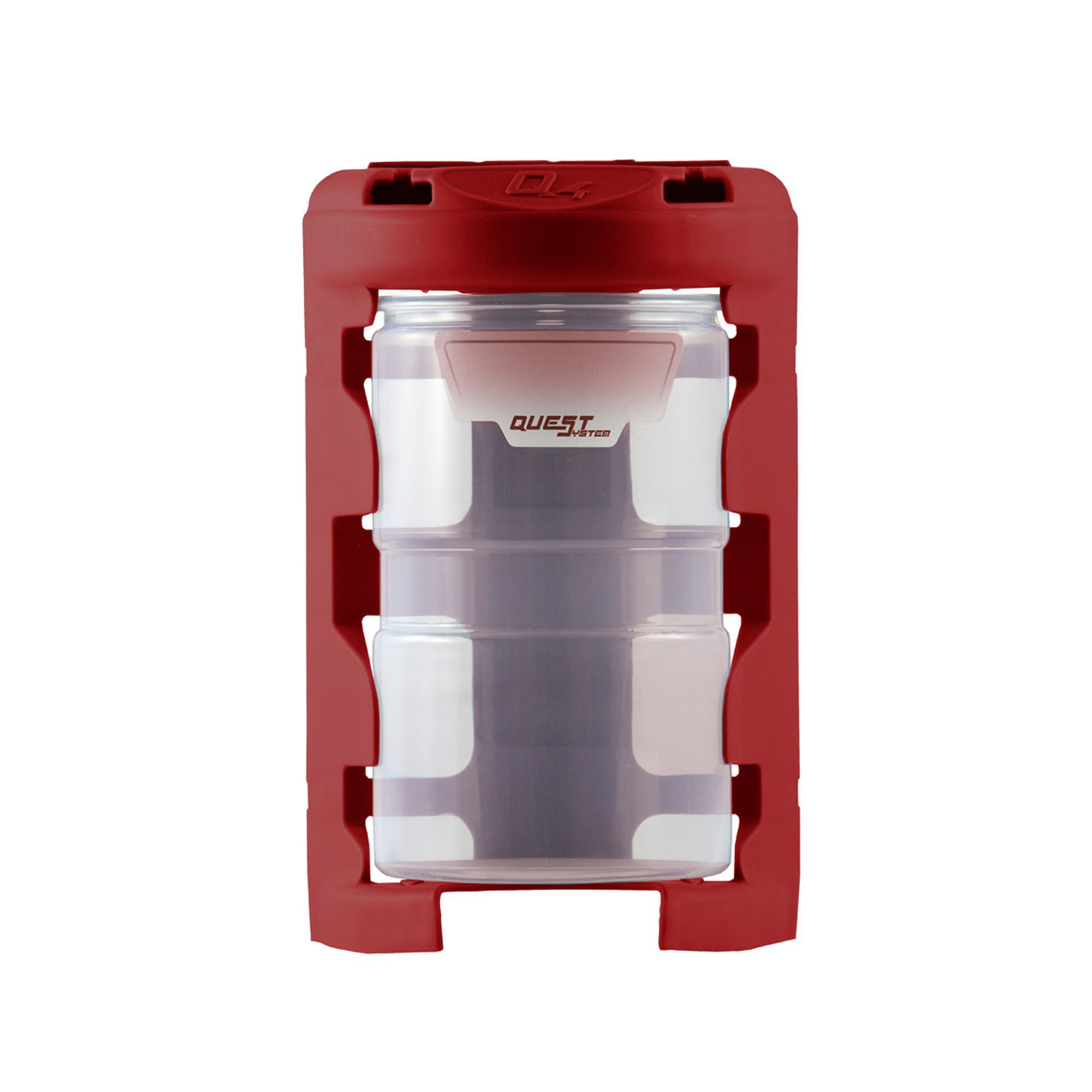 QuestSystem Red Large Organiser bin