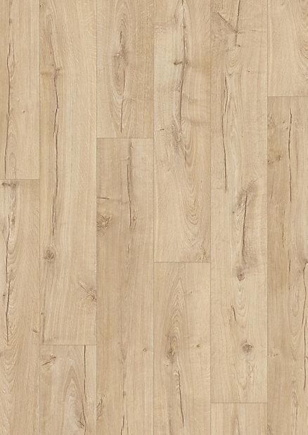 Quick Step Aquanto Classic Beige Oak, Waterproof Laminate Flooring B&Q