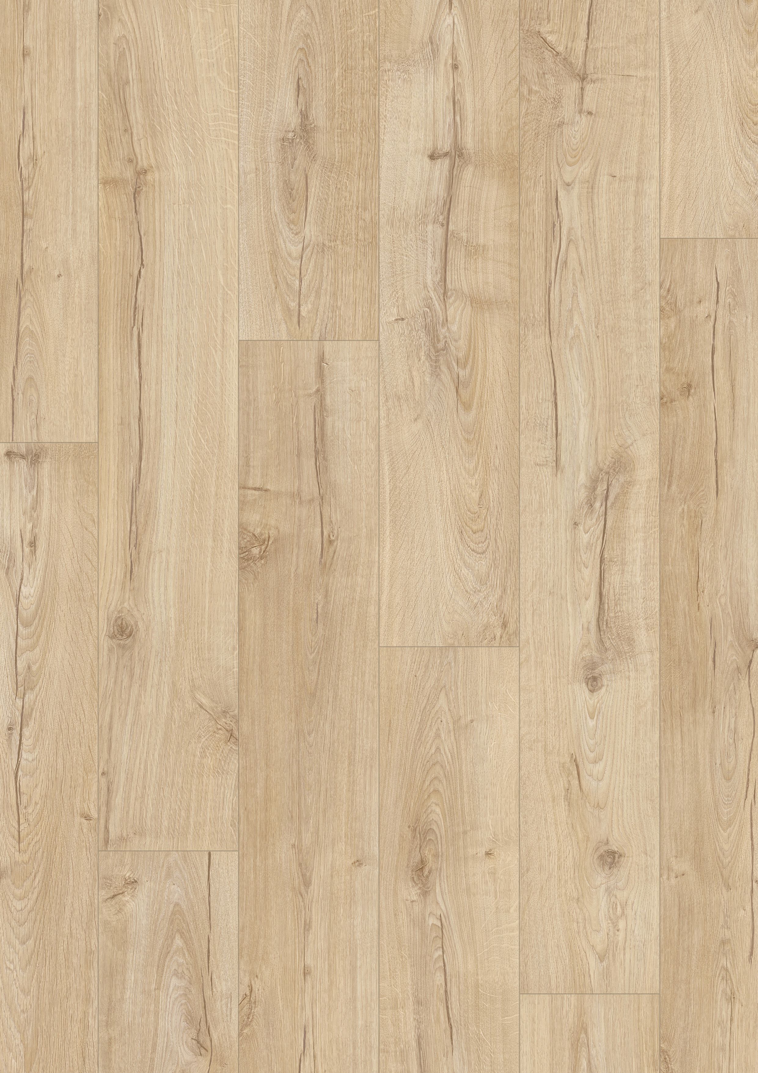 Quick-step Aquanto Classic Beige Wood planks Oak effect Laminate Flooring, 1.835m²