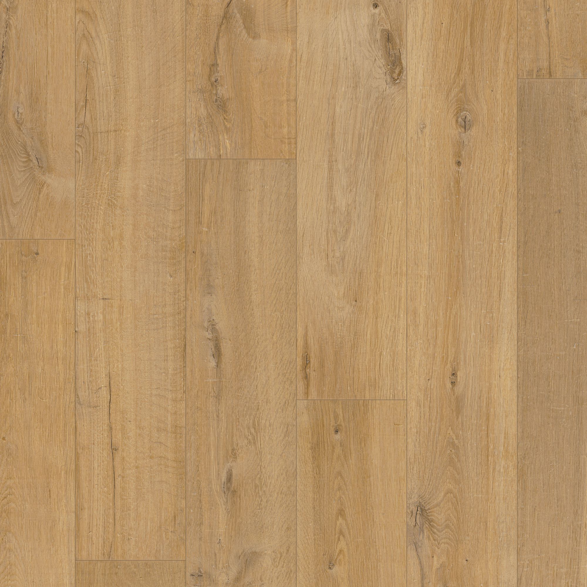 Quick-step Aquanto Natural Oak effect Laminate Flooring, 1.835m² Pack of 7