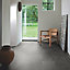 Quick-step Lima Black Slate effect Luxury vinyl flooring tile Pack of 5