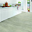Quick-step Lima Grey Travertine effect Luxury vinyl flooring tile Pack of 5