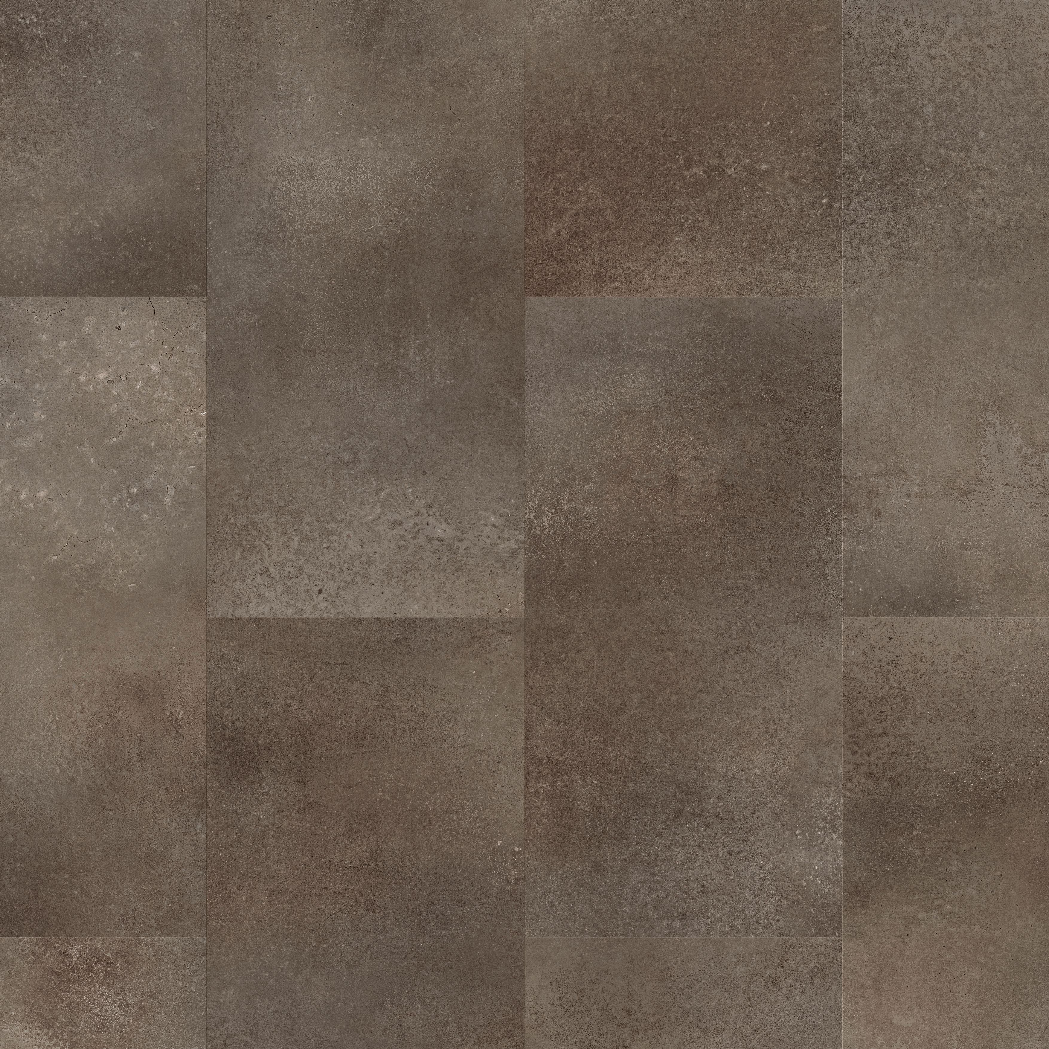 Quick-step Lima Industrial stone Plain Tile effect Luxury vinyl click ...