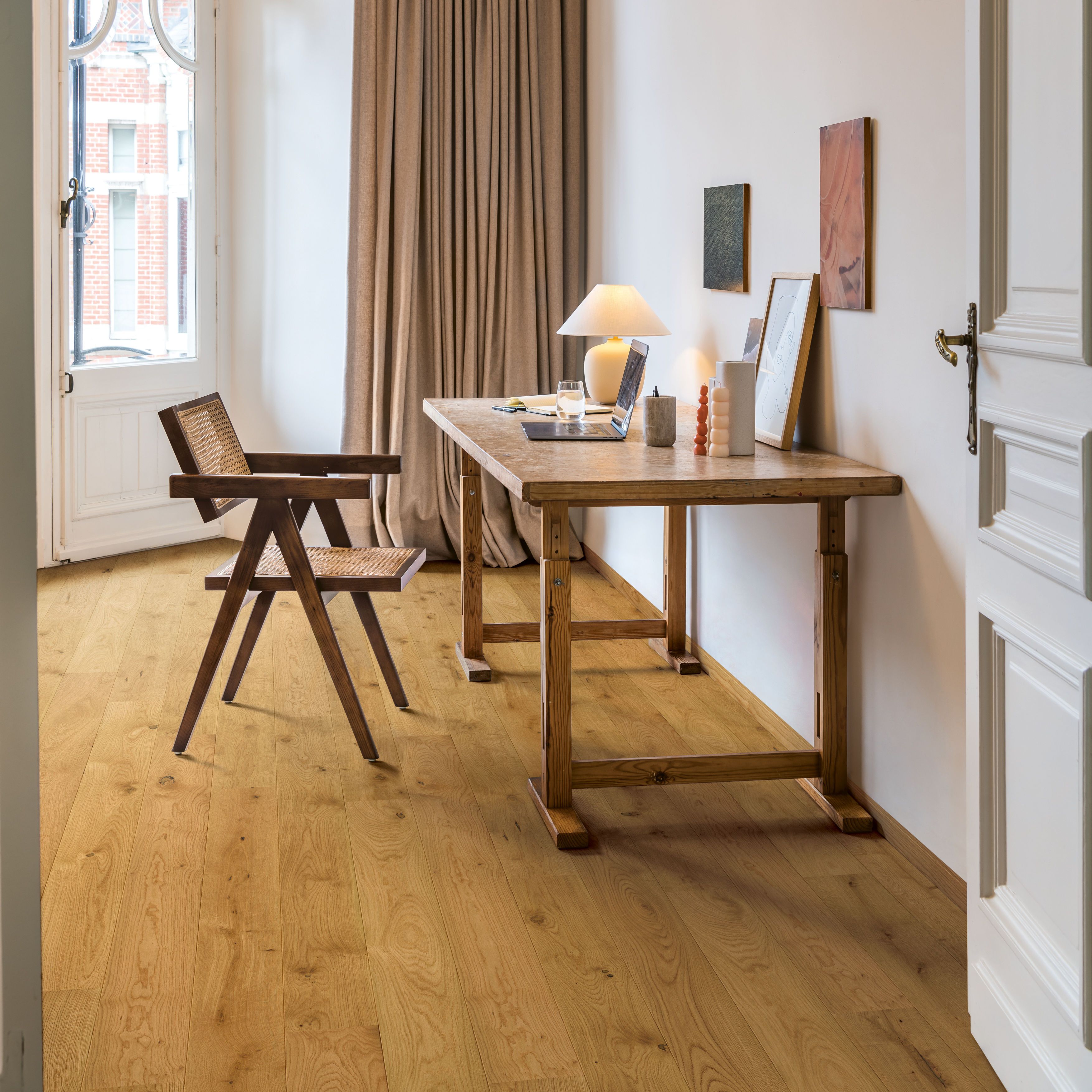 Quick-step Oak Real wood top layer flooring Sample