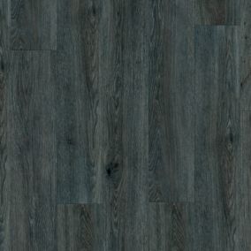 Quick-step Paso Dark grey Oak effect Luxury vinyl flooring tile Pack of 7