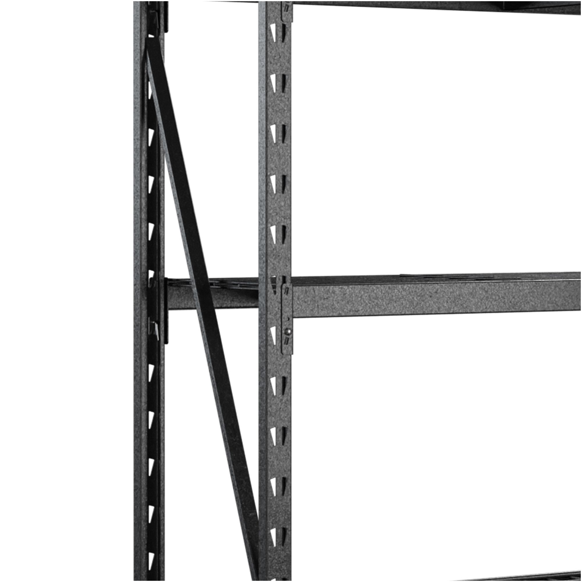 Rack 400 Black Garage Storage rack (H)1831mm (W)1896mm (D)430mm