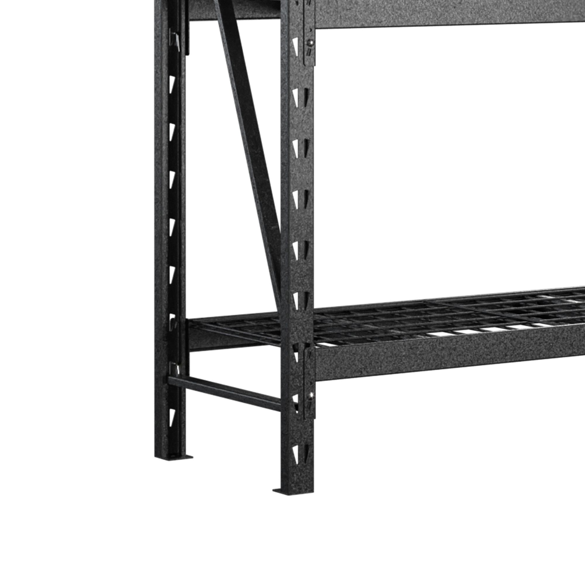 Rack 400 Black Garage Storage rack (H)1831mm (W)1896mm (D)430mm