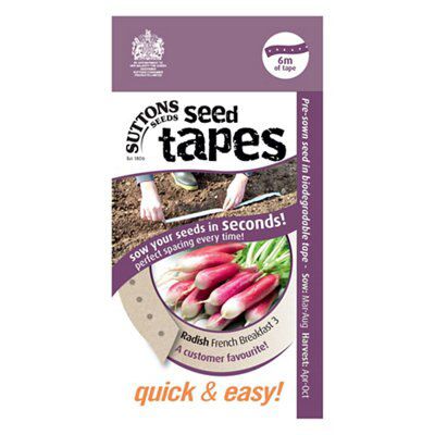 Radish Seed tape
