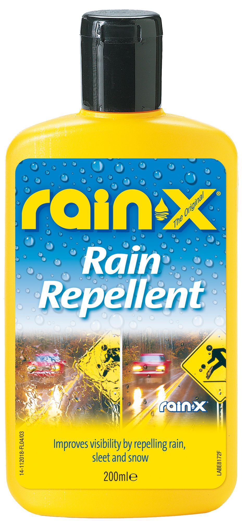 Rain X Yellow Mirror & windscreen Rain repellent wax, 200ml Bottle