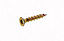 Rapidrive PZ Double-countersunk Yellow-passivated Steel Screw (Dia)4mm (L)25mm, Pack