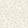 Rasch Netz Cream Geometric Metallic effect Textured Wallpaper