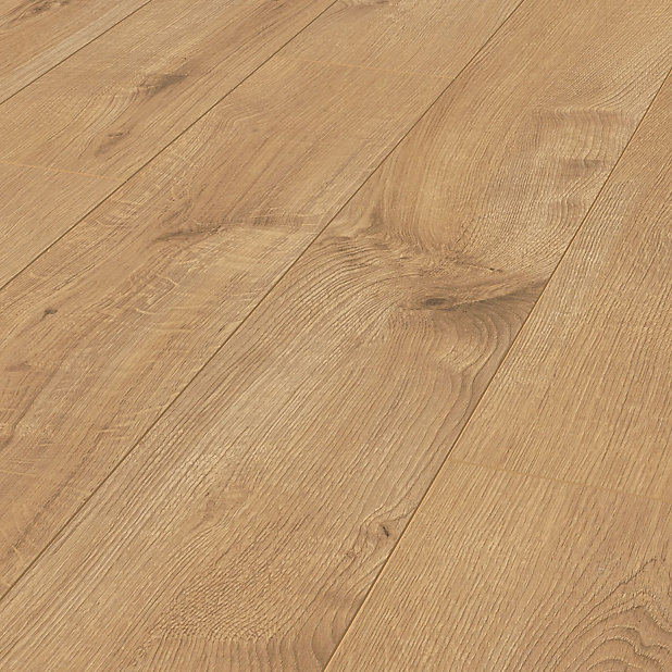 Ravensdale Natural Oak Effect Laminate, Does B Q Fit Flooring