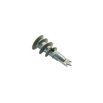 Rawlplug PZ Round Zinc-plated Metal Screw, Pack of 12