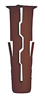 Rawlplug Uno Brown Plastic Wall plug (L)30mm (Dia)7mm, Pack of 48