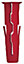 Rawlplug Uno Red Nylon Wall plug (L)28mm (Dia)6mm, Pack of 96