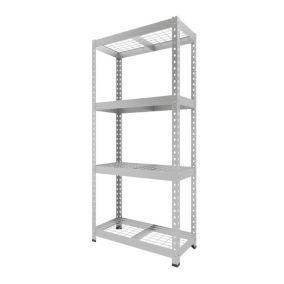 4-Tier Stainless Commercial Kitchen Shelf, 1200 X 510 x 1800mm