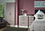 Ready assembled Contemporary Matt pink & white 2 Drawer Tall Double Wardrobe (H)1970mm (W)740mm (D)530mm