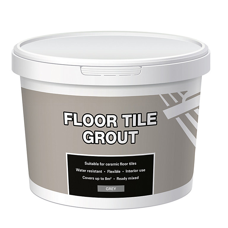 Ready Mixed Grey Floor Tile Grout 3, Flexible Tile Grout