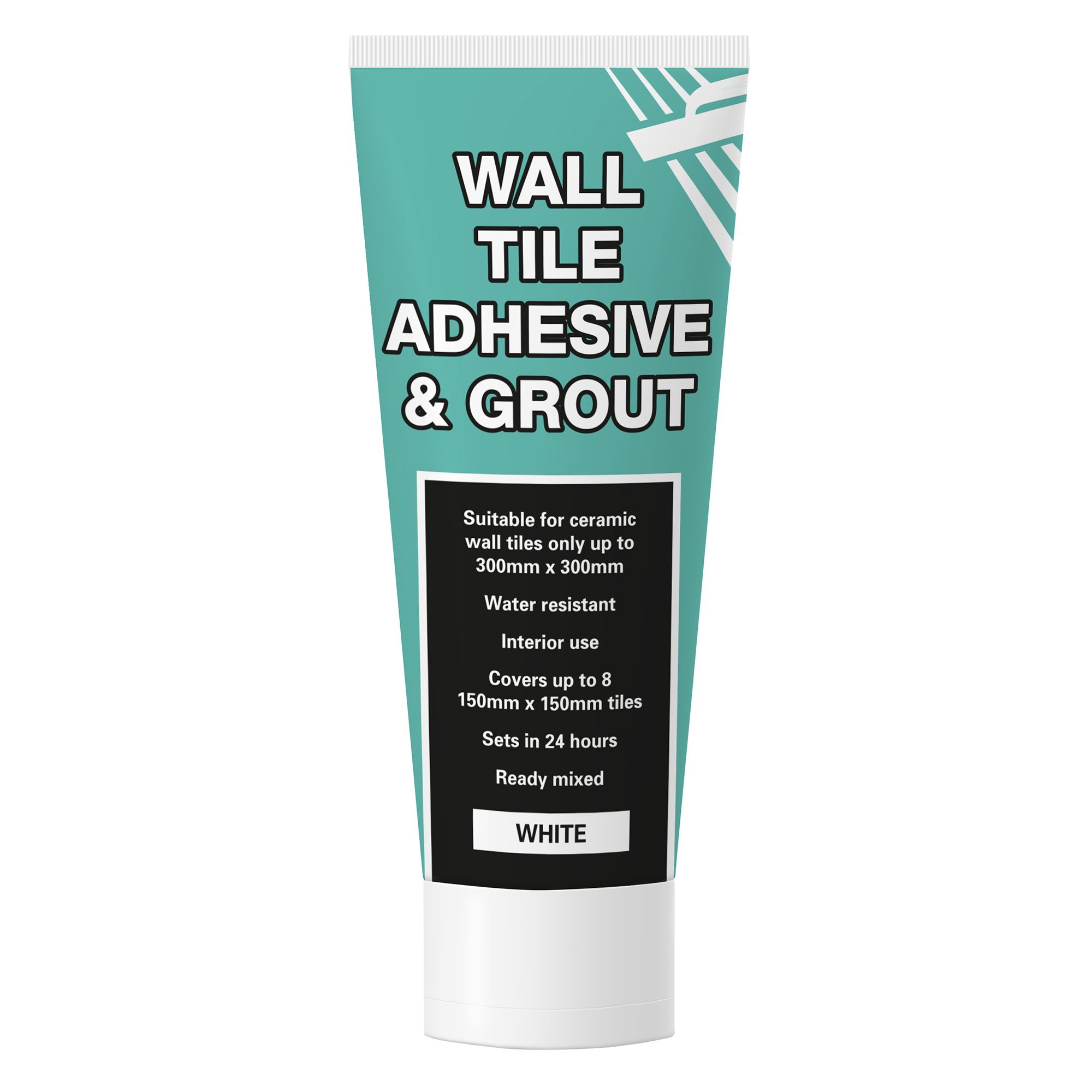 Ready mixed White Wall tile Adhesive & grout, 0.3kg DIY at B&Q